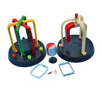 Herramienta de demostración de principio de motor trifásico para estudiantes de ingeniería y experimentos de laboratorio, herramienta de enseñanza fácil de usar, demostrador de principios de motor