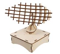 Herramienta de demostración en, Conjunto de Modelos de estación de radares de Madera para lecciones y experimentos de Ciencia, Accesorio para enseñanza de física