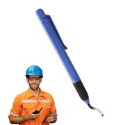 Herramienta De Desbarbado Manual - Cuchilla De Recorte De Metal Estilo Bolígrafo | Herramienta Raspadora Y Biseladora De Bordes, Cuchillo Desbarbador Compacto De ABS Y Metal Para De Taller