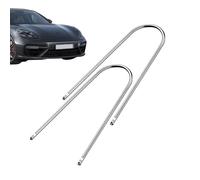 Herramienta de desbloqueo de radio de coche - Barra de acero inoxidable, kit de desmontaje estéreo, kit de desmontaje interior del vehículo, extracción de radio segura, todoterrenos, furgonetas