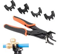 Herramienta de desconexión a presión - Herramienta de extracción de empuje para conectar, pinzas de desconexión para herramientas de extracción Pex de 1/2, 3/4 y 1 pulgada, herramienta de extracción