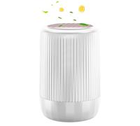 Herramienta de descongelación molecular para microondas para coche, portátil, potente descongelador, aromaterapia para coche, oficina en casa, color blanco