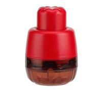 Herramienta de descorazonador de cerezas, removedor portátil de descorazonadores de cerezas de prensa rápida con 7 agujeros individuales para hacer postres, mermeladas y bebidas