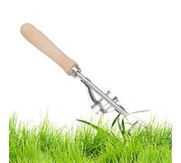 Herramienta de deshierbe,Herramienta de extracción de Chiendent | Acero inoxidable Extractor manual de malezas para arrancar césped, jardín, jardinería, granjas y terrazas
