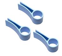 Herramienta de destorsión de cable de red, 3 unidades, alisador de cables para CAT5/CAT5e/CAT6, separador de pares de cables rápidamente y fácilmente para redes domésticas