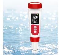 Herramienta de detección de pH y temperatura de agua con sensor de electrodo de vidrio para lecturas precisas en piscinas y peceras