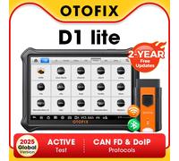 Herramienta de Diagnóstico Automotriz Bidireccional OTOFIX D1 Lite, Escáner de Diagnóstico para Todos los Sistemas, Escáner OBD2 FCA SGW CANFD DOIP, Actualización de 2 Años