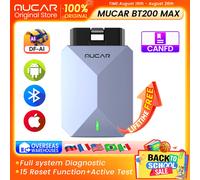 Thinkcar Escáner automotriz MUCAR BT200 MAX — Bidireccional, CAN FD, 15 reinicios — Pack 10 mayoreo