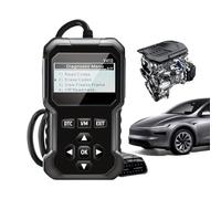 Herramienta de diagnóstico de automóvil - Escáner de Motor ABS en 12 Idiomas | Lector de códigos de Falla del vehículo, probador de Voltaje de batería Profesional, Monitor de Flujo de Datos en Tiempo