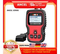 Herramienta de diagnóstico de escáner ANCEL VD500 OBD2 para VW Audi Skoda asiento comprobación de diagnóstico luz del motor EPB ABS SRS lector de código acelerador for VW Brand