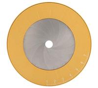 Herramienta de dibujo de círculo redondo de metal de acero inoxidable, regla de dibujo profesional ajustable adecuada para diseño, dibujo, oficina