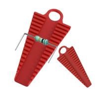 Herramienta de doblado de plomo, dobladoras de alambre electrónicos, doblador de cables de precisión de 3 x 1.3 pulgadas, agarre antideslizante preciso, herramientas de taller de electrónica para