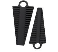 Herramienta de doblado de plomo, herramienta electrónica de doblado de alambre, dobladora de plomo precisa antideslizante de 2 piezas para taller, garaje, hogar, condensadores y resistencias