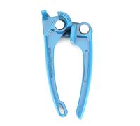 Herramienta de Doblado de Tubos 3 en 1 Mini 3 16 ", 1 8in 3 16in 1 4in Tube Bender Tubería Freno de Combustible AC Aleación de Aluminio Refrigerante Línea Herramienta de Doblado Azul