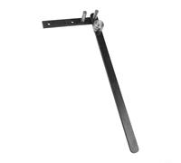 Herramienta de doblado manual de acero, dobladora de barra plana, plantilla de doblado de metal, herramienta de doblado manual de tubos para varilla de aluminio o alambre de cobre, montado en banco de