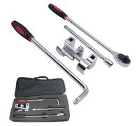 Herramienta de doblado manual de alambre, dobladora de cables CCD con bolsa de almacenamiento, ángulo de flexión de 0 a 90°, para cables de 10 KV, mango de trinquete activo, dobla 35-240 cables