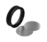 Herramienta de dosificación, embudo de dosificación, filtro de café, anillos adaptadores de máquina de café, anillos dosificadores de café para portafiltro, juego de embudo de dosificación