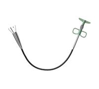 Herramienta de drenaje de serpiente, cable de barrena de alcantarillado de baño de 4 garras, limpiador flexible a prueba de óxido, agarre fuerte que llega a los desagües para la eliminación del