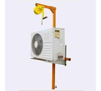 Herramienta de elevación de aire acondicionado de acero inoxidable, 300 kg, cuerda de elevación 30 m, cabrestante manual C Equint para instalación de unidades al aire libre, pesado Du 001 3Ph 150 kg