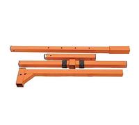 Herramienta de elevación de aire acondicionado, soporte de instalación de unidad exterior + cabrestante manual, herramientas de elevación de desmontaje (tamaño: 150 kg, juego completo de 25 m) (solo c