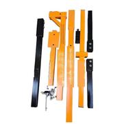 Herramienta De Elevación De Ca Para Instalación De Unidad Externa De Aire Acondicionado, Soporte + Juego De Cabrestante Manual, Grúa De Elevación Plegable De Giro Lateral, Soporte Mejorado De 5 Hp