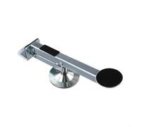 Herramienta de elevación de puerta accionada por pie, gato de puerta de acero al carbono resistente para instalación, soporte de puerta de manos y ayuda de posicionamiento, elevación ajustable de 6 a