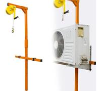 Herramienta de elevación manual de aire acondicionado de 150 kg con soporte, fácil instalación para unidades al aire libre, elevador resistente para una configuración eficiente del aire acondicionado