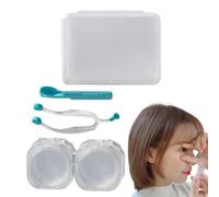 Herramienta de eliminación de lentes de | Herramienta de eliminación de ojos de silicona, aplicador de | Removedor e Inserción de lentes de, cuchara de silicona suave y portátil para viajes y, Tomador