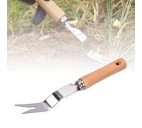 Herramienta de eliminación de malas hierbas, desmalezadora manual de acero inoxidable para eliminar malas hierbas de jardín y césped, duradera y fácil de usar, herramienta de jardín para dientes de