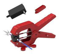 Herramienta de empalme de conector de filamento 3D, fusor de filamento y reparación de juntas, filamento roto para PLA ABS PETG TPU PC PP, hasta 240 ℃