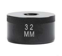 Herramienta de enchufe de horquilla negra de 32 mm para modelos de horquilla Fox 36 38 40 con trinquete estándar de 3/8 pulgadas, construcción de aluminio ligero para mantenimiento de motos de cross