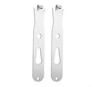 Herramienta de encuadernación de alambre de grado profesional hecha de acero inoxidable, ideal para asegurar clips de poste en T en entornos agrícolas, mano fácil de usar para proyectos de esgrima de