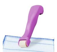 Herramienta de encuadernación para acolchar, rodillo de prensado de tela, accesorios de costura para el hogar, herramientas de bordado de mango de fácil agarre para papel pintado, tinta y proyectos de