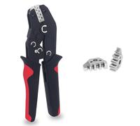 Herramienta de engarzado de terminales de barril abierto CLB-58B con troqueles intercambiables, 185 mm, for cables AWG24-16 (0,25-1,5 mm²)(CLE-2549 EDM)