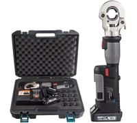 Herramienta de engaste hidráulica eléctrica, alicate de engaste para terminal de cable eléctrico, kit de herramientas de cable de terminal eléctrico, rango de 16 a 300 mm², verde