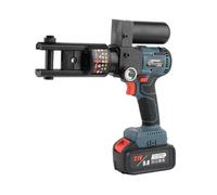 Herramienta de engaste hidráulica eléctrica recargable, Motor sin escobillas profesional SL240, herramienta de engaste de Terminal de punta de cobre for electricistas(SL-240)