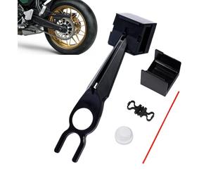 Herramienta de engrase de cadena genérica | Herramienta auxiliar - ayuda de engrase de cadena para motocicletas, para mantenimiento después de conducir rutas diarias senderismo larga distancia
