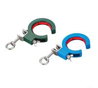 Herramienta de enhebrado de polea de puente 2 o 3 piezas con agujero de gran diámetro para varios tipos de cables utilizados en proyectos de construcción de cableado de techo (2 piezas)