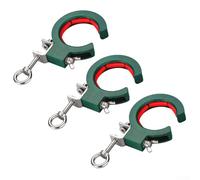 Herramienta de enhebrado de polea de puente 2pcs o 3pcs con agujero de gran diámetro para varios tipos de cables utilizados en proyectos de construcción de cableado de techo (A)