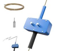Herramienta de enhebrado semiautomática, máquina de tracción de cables eléctricos de alta velocidad con cable de 15-20 m, 40 m/min, extractor de roscas para cableado eléctrico de tuberías ocultas de