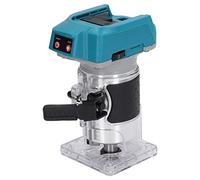 Herramienta de Enrutador, Enrutador de Madera Enrutador de Carpintería Recortadora de Orificios con Batería de 18 V Máquina de Tallado de Corte de Litio sin Escobillas