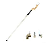 Herramienta de enrutamiento del radiador de alta presión 4500 PSI portátil 60 cm de largo de acero inoxidable con conector de latón para una limpieza profunda de serpentinas de refrigeración y lugares