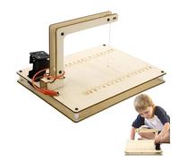 Herramienta de enseñanza física: conjunto de experimentos eléctricos, equipo de estudio científico | Módulo de entrenador de práctica STEM, tabla de cortar de alambre educativo, kit de desarrollo de