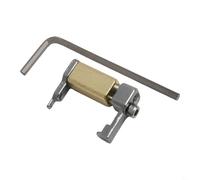 Herramienta de entonación de trémolo de guitarra resistente para afinar el equilibrio de tono con cuerpo de aleación de zinc y huella pequeña de 7 a 1 cm (B)