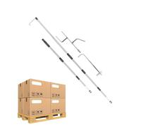 Herramienta de entrada para camioneta, Pinza de cama de camioneta - Herramienta de recuperación escalable para cama de - Casillero con asa antideslizante, Ayuda de acceso, Herramienta de alcance de