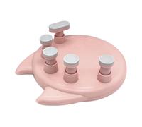 Herramienta de entrenamiento de dedos de piano, 15,5 x 15,5 x 6 cm, silicona ABS, ergonómica, fortalecedor, accesorio de práctica musical para músicos, uso de entrenamiento de dedos