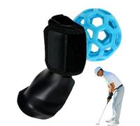 Herramienta de entrenamiento de swing de golf | Herramienta corrector de swing de golf para zurdos, equipo de entrenamiento de pelota ajustable para adolescentes, hombres, jóvenes, niñas, ciclistas