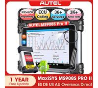 Herramienta de escaneo de diagnóstico Autel MaxiSys MS908S Pro II programación en línea ECU, diagnóstico completo, reinicio más de 36, escáner OBD2 bidireccional MS908S PRO II