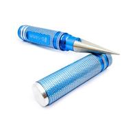 Herramienta de escariador de carrocería, 53 g, 0-14 mm, abridor de agujeros expansibles de acero inoxidable | Perforadora de carcasa de coche RC de precisión más eficiente energéticamente para