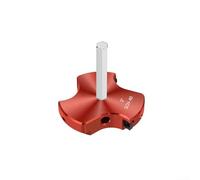 Herramienta de escariador de tubos de PVC - Protector de montaje de triple hoja para tubos de PVC, CPVC y ABS, alimentado por taladro, tamaños de 1/2 pulgada a 4 pulgadas, cuerpo de aleación de